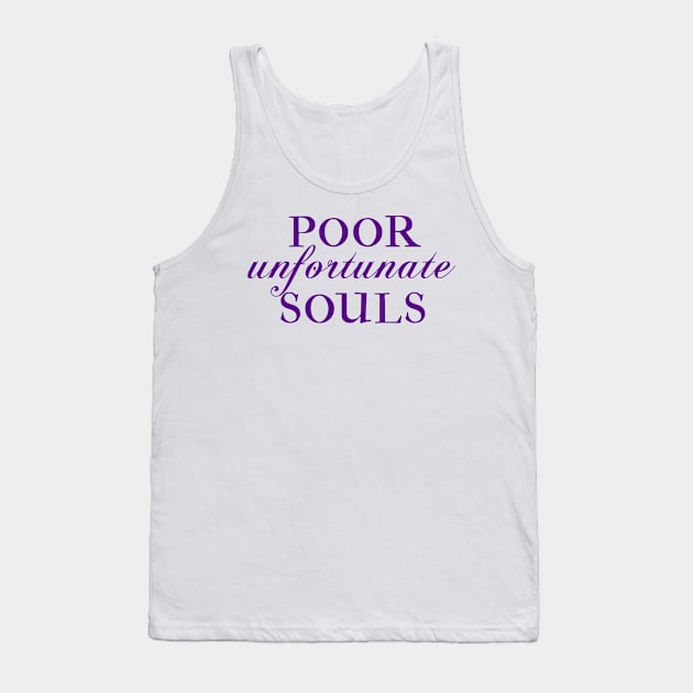 Poor Unfortunate Souls Tank Top by FandomTrading